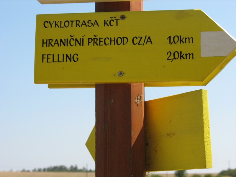 značení cyklotras